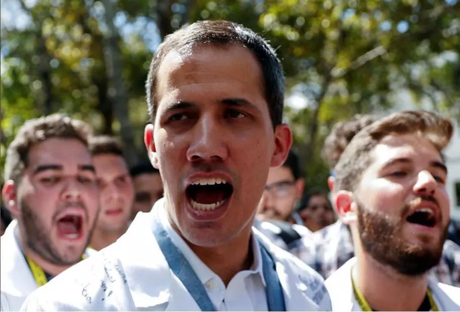 欧盟承认委内瑞拉反对派领导人为临时总统