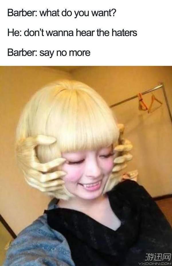 大概和理发师有仇 国外网站盘点近几年流行的搞笑发型