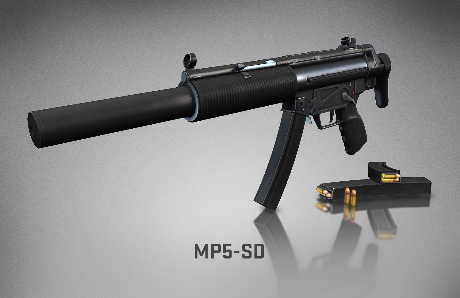 csgo经典武器mp5sd回归可替换mp7使用