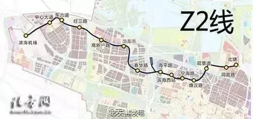 天津团泊新城地铁图片