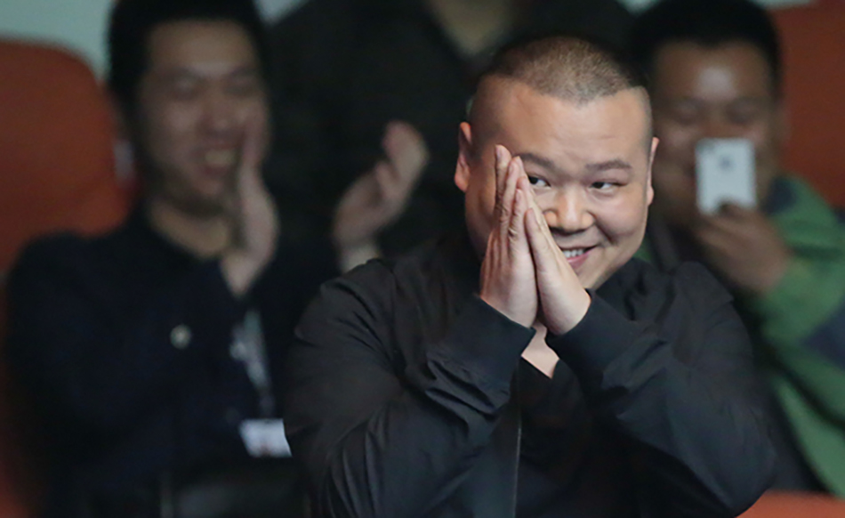岳云鹏5环之歌 岳龙刚(艺名岳云鹏) 视觉中国 资料图