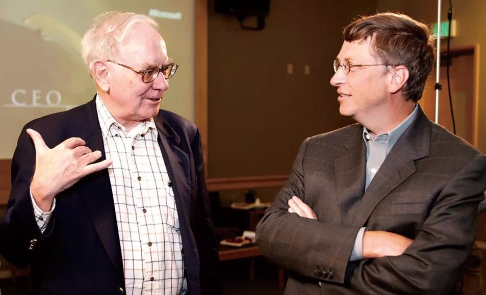 比尔·盖茨和巴菲特