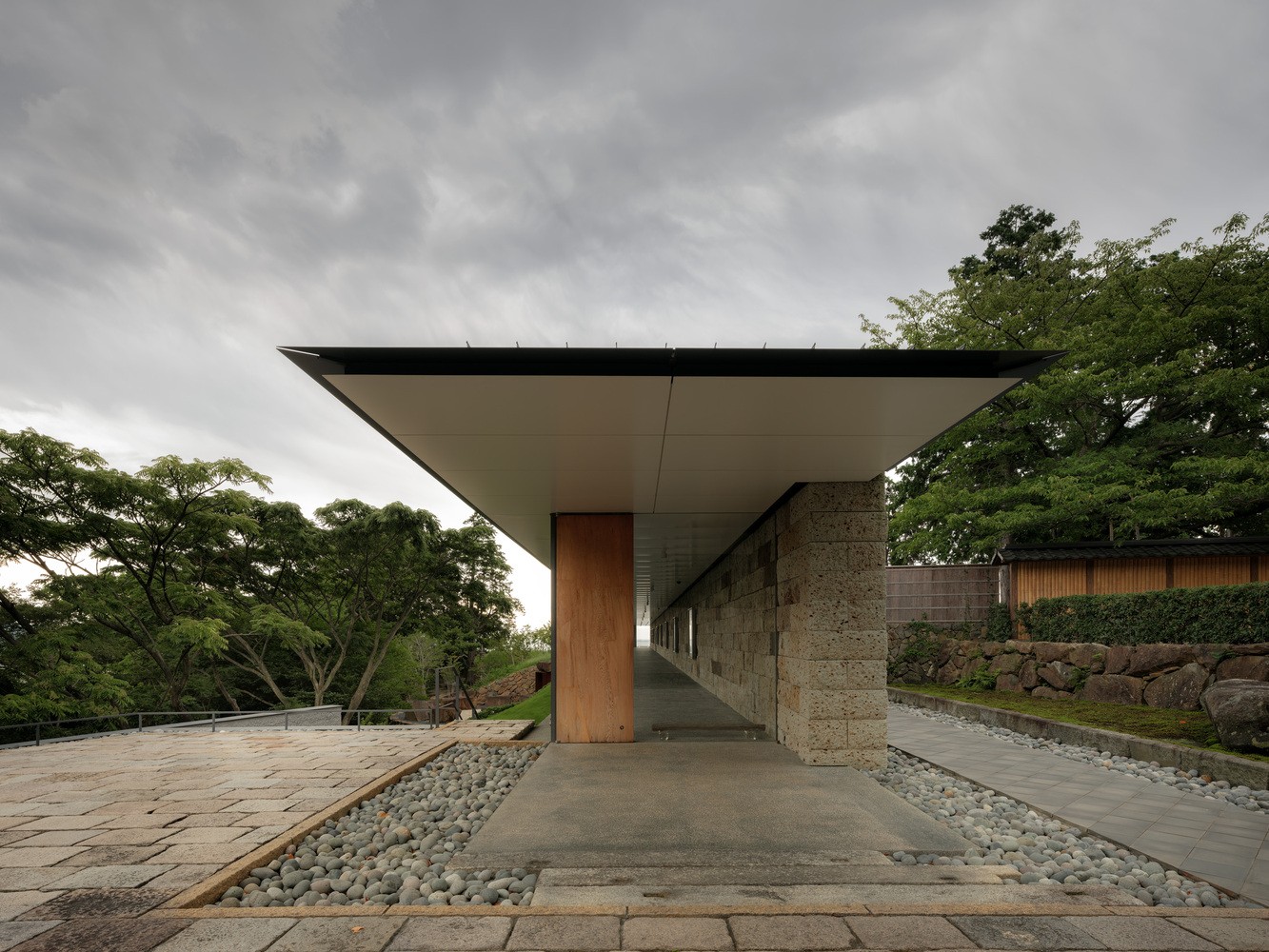 100米长的展廊让建筑技艺从"濒临失传"走向"复兴"|展廊|技艺|杉本博司