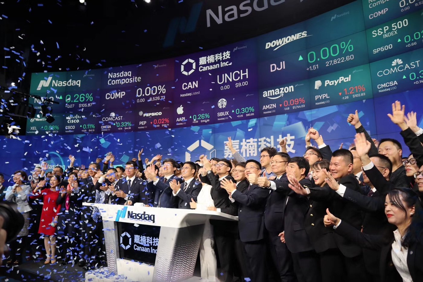 抢跑比特大陆，嘉楠科技赴美上市，成全球区块链第一股丨钛快讯_手机新浪网