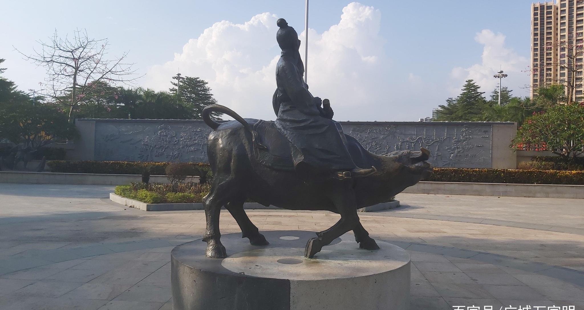 东莞一个以"牛"为主题的公园《金牛公园》