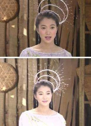 饰演:九天玄女一直都很喜欢这一对——张智霖和袁咏仪,当年追他们