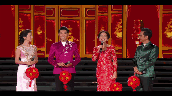 也体现了粤港澳大湾区的特色香港主持人陈启泰与深圳卫视主持人庞玮