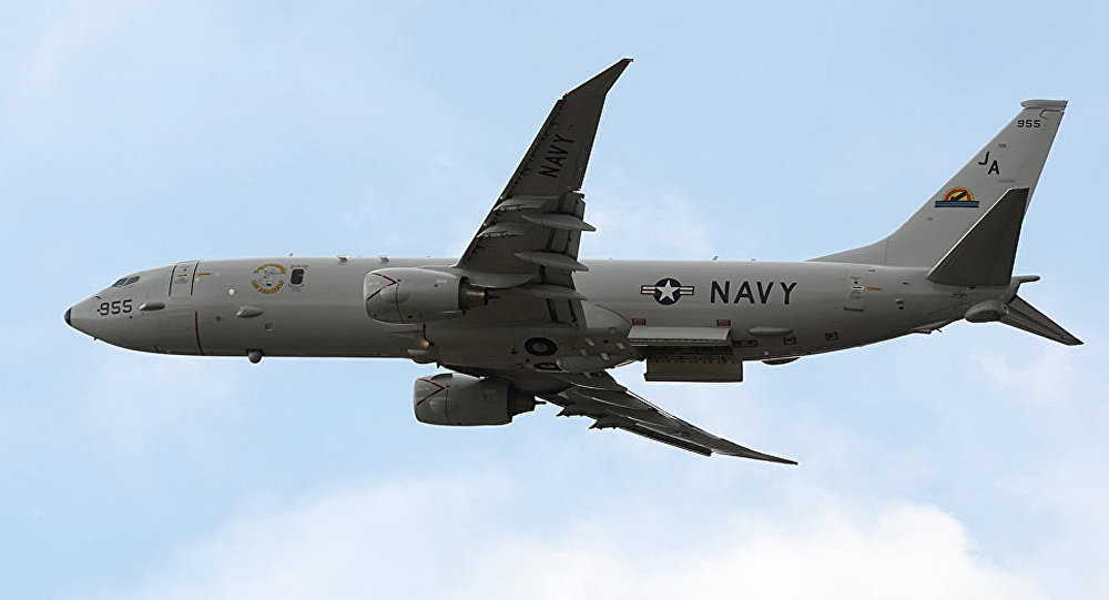 美军接连向克里米亚派出战机这次出动了p8a