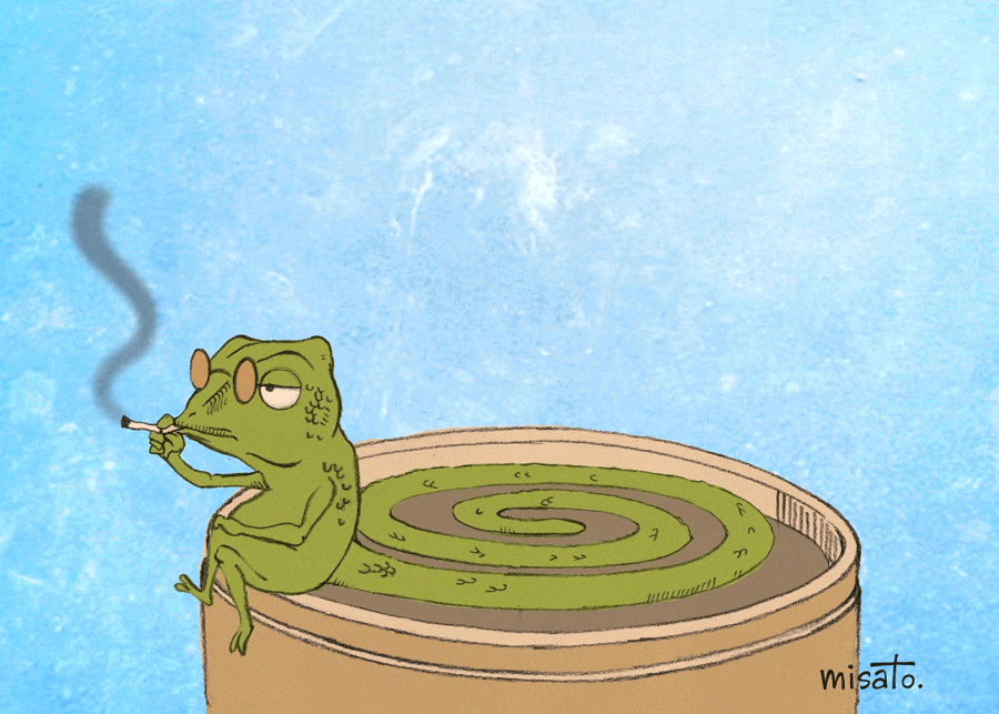 莫名的趣味?绘师自制盯着超放松"疗愈系gif动图"