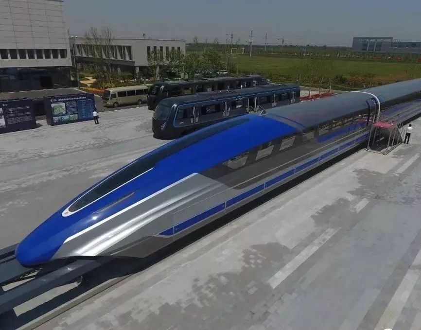 视频炫图600公里时速磁悬浮列车下线帅到没朋友