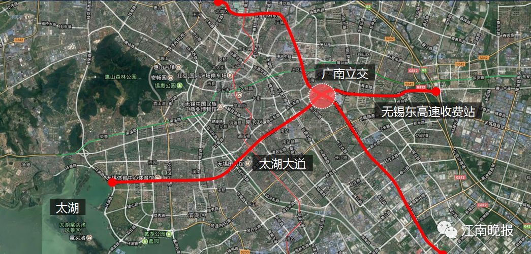 无锡城区东大门将变出张"美人脸"!还有两条主干道也跟着变!