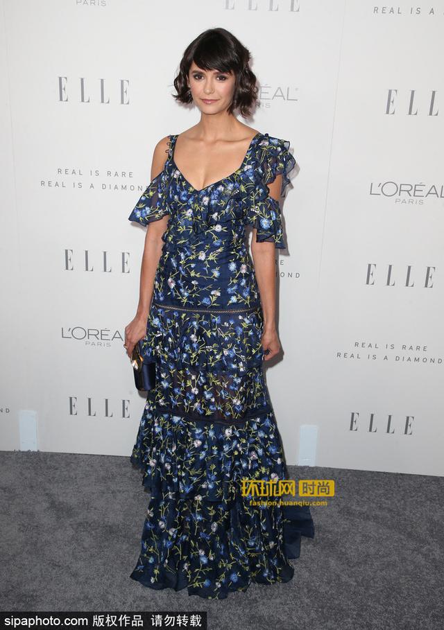 大多数网友都是从《吸血鬼日记》中认识的妮娜·杜波夫(nina dobrev)