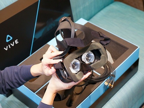 htc vive减重版智能眼镜现货4888送支架