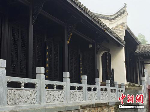 问津书院。中新网记者 宋宇晟 摄