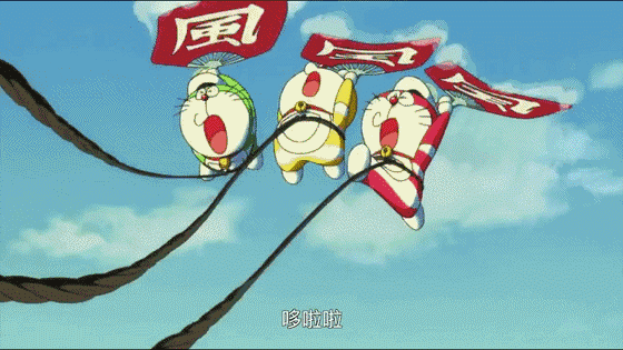 特别是在影片中当我们看到大雄为了营救机器猫奋不顾身地跳下深渊的