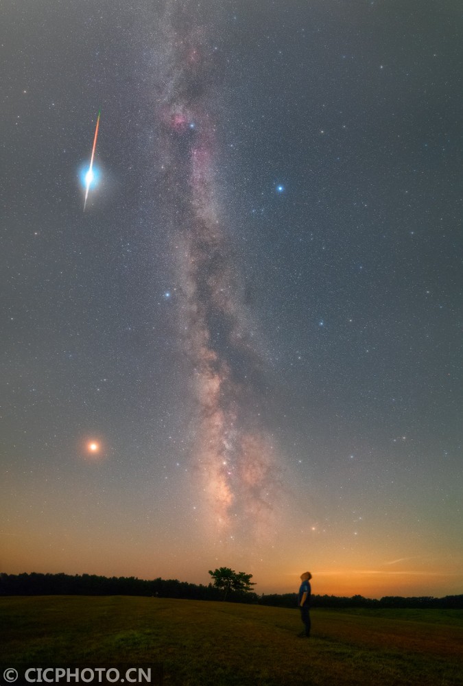 30张照片见证中国最美流星雨