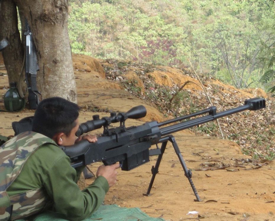 国产m99大狙在中东对射,比巴雷特还打得准!