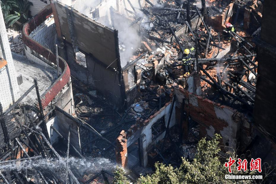 2月26日,位于福州台江区洋中街道达道社区朝阳路一民房突发火灾.