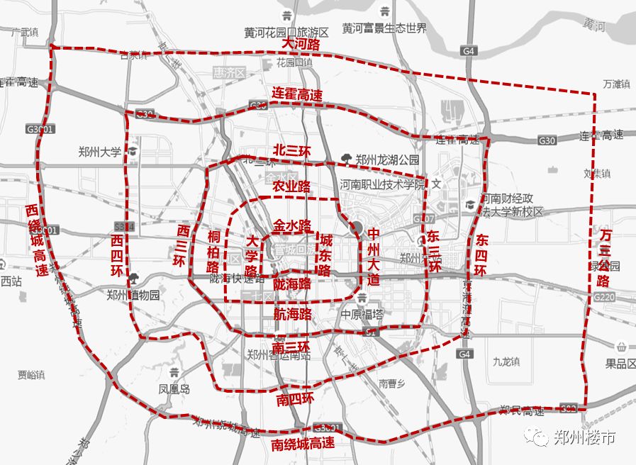 郑州楼市"四环时代",这里有一份购房指南!