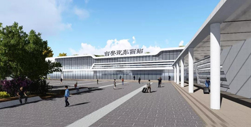 吉安高铁站汽车及公交西站同时开工(图)