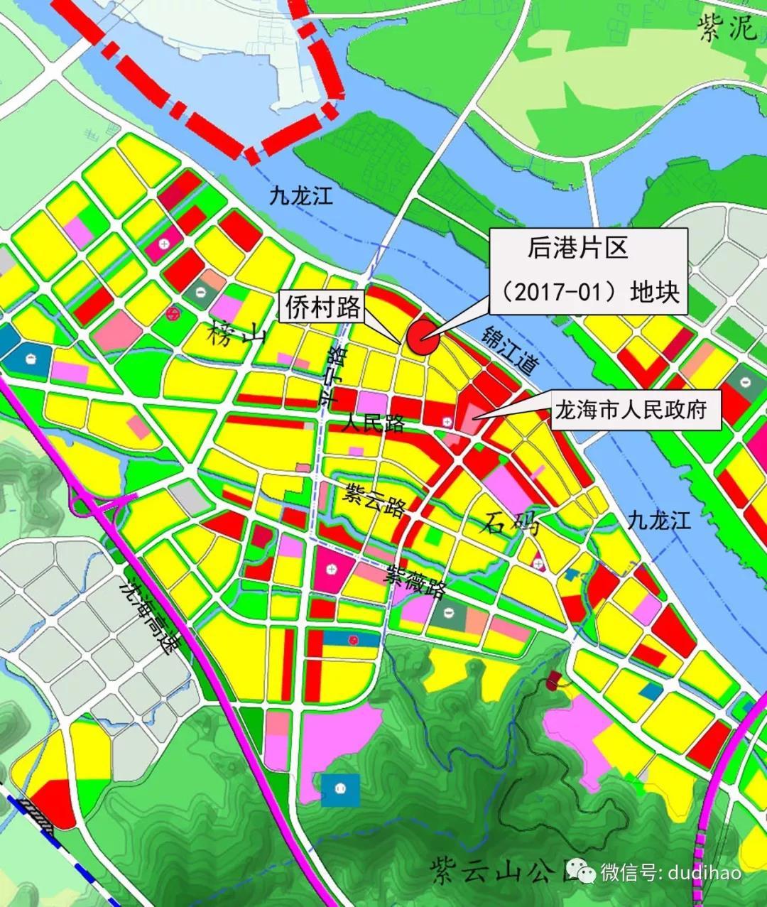 【后港片区2018p08地块】地块位于龙海市石码镇,北侧紧邻锦江道,南侧