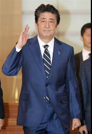 安倍晋三。(图源:产经新闻)