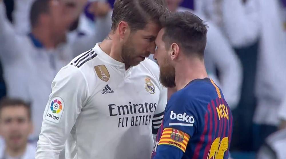 拉莫斯梅西赛场顶牛