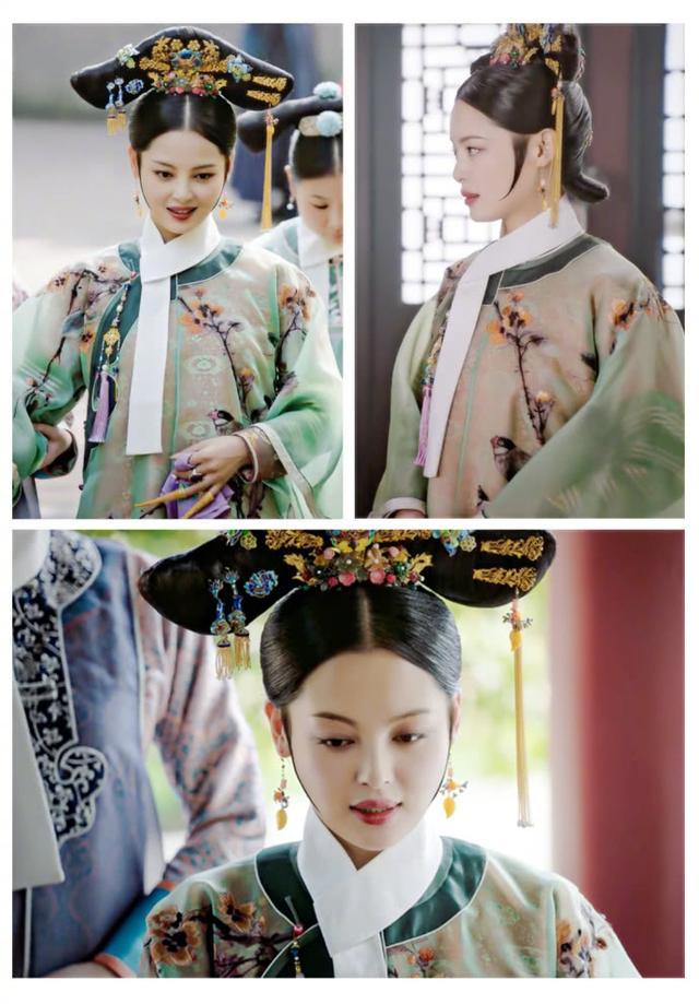 《如懿传》嘉贵妃9套服装与9种唇色,辛芷蕾的福利真好