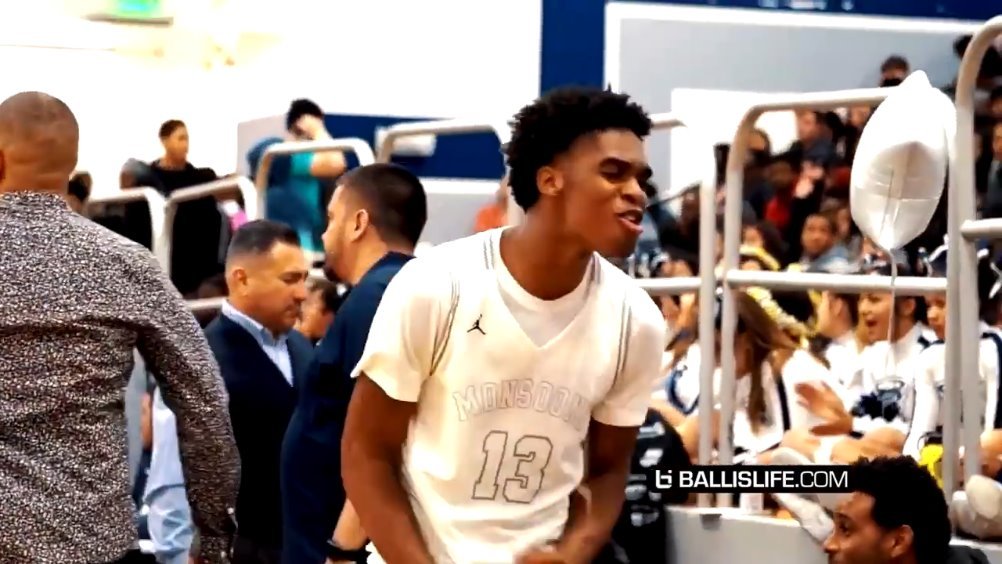 ballislife出品,2020届5星球员josh christopher高四赛季的高光集