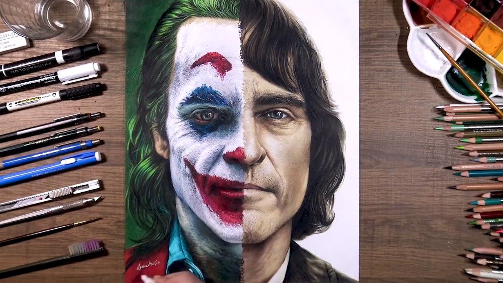 手绘小丑(杰昆·菲尼克斯) / drawholic