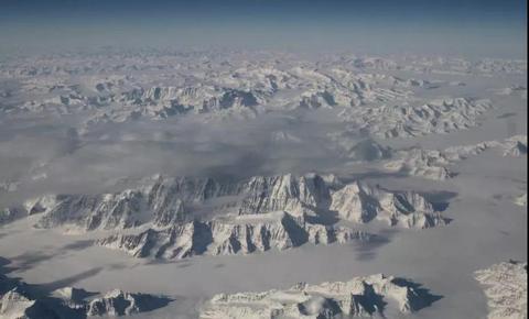 美國宇航局拍攝的格陵蘭島的壯觀景象（NASA）
