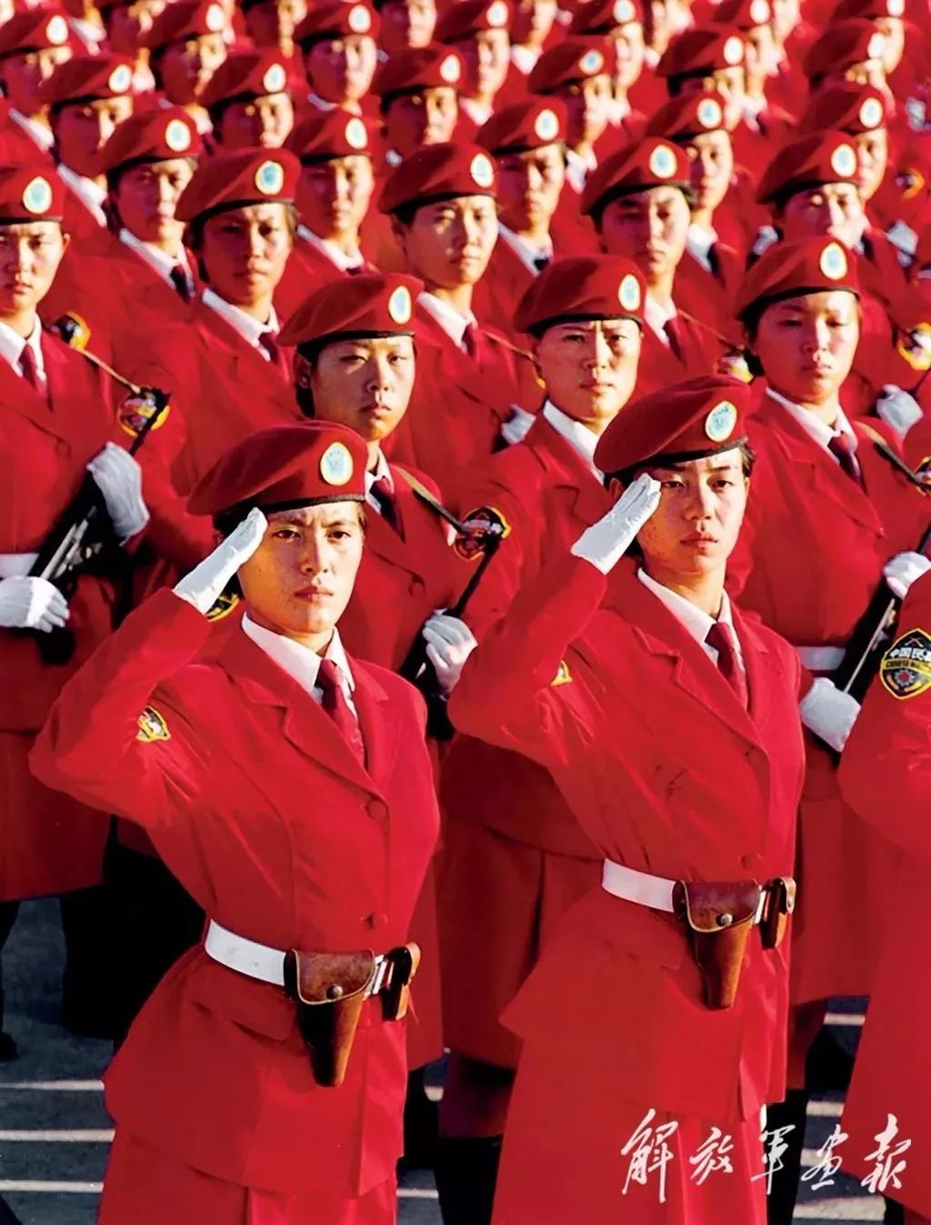 有一位特殊的观众,他就是曾经担任开国大典阅兵副总指挥的杨成武老