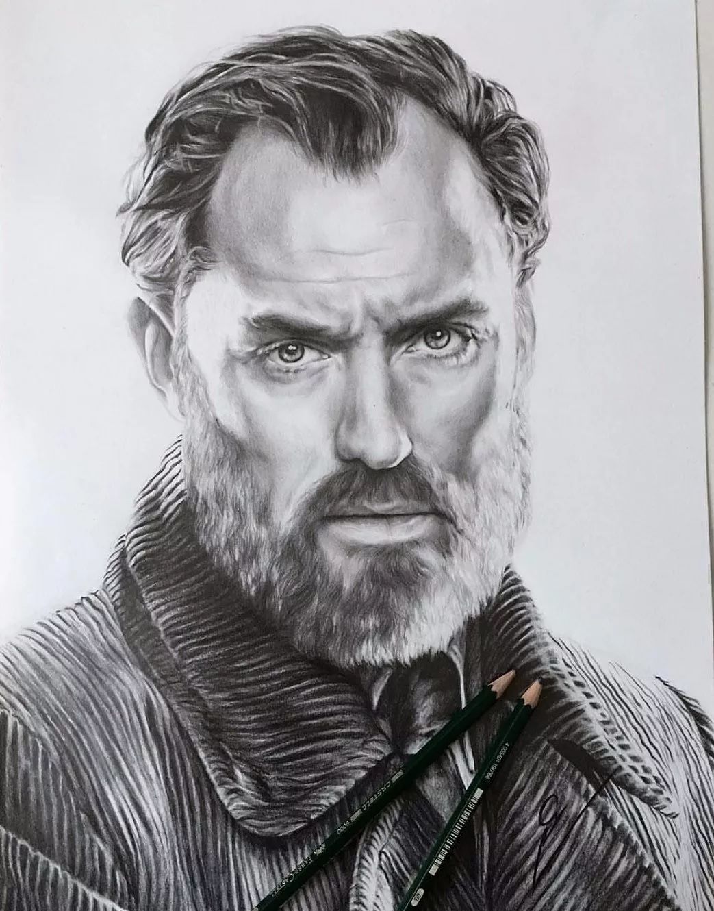 一组超酷的《哈利·波特》人物素描肖像