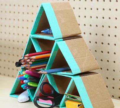 旧纸箱剪一刀,衣柜空间大一倍,买再多衣服都不怕!