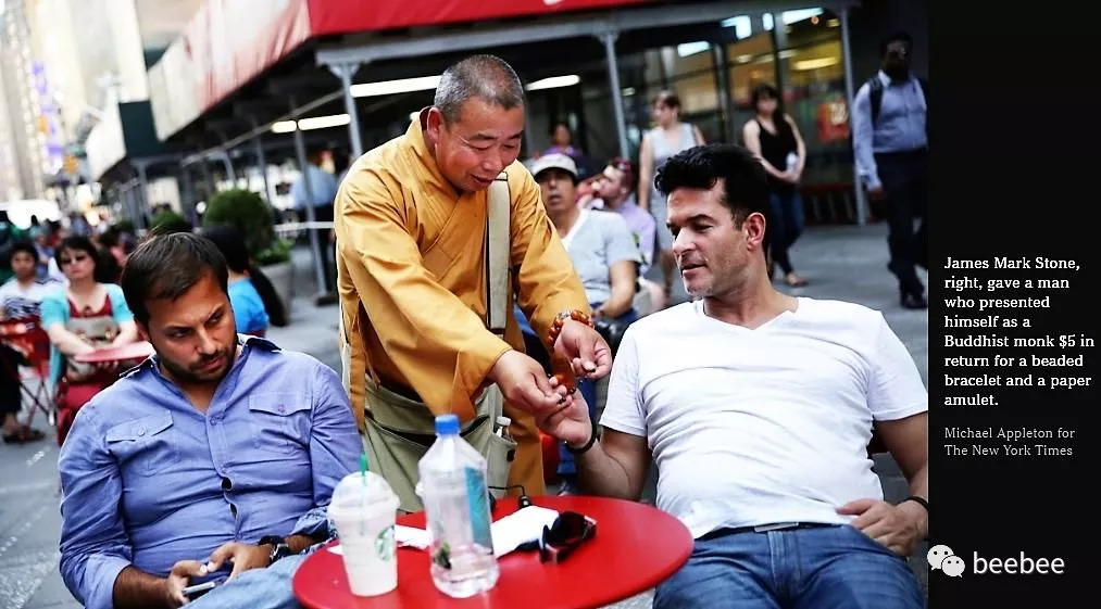 美国假和尚泛滥,逮着路人就要求开光