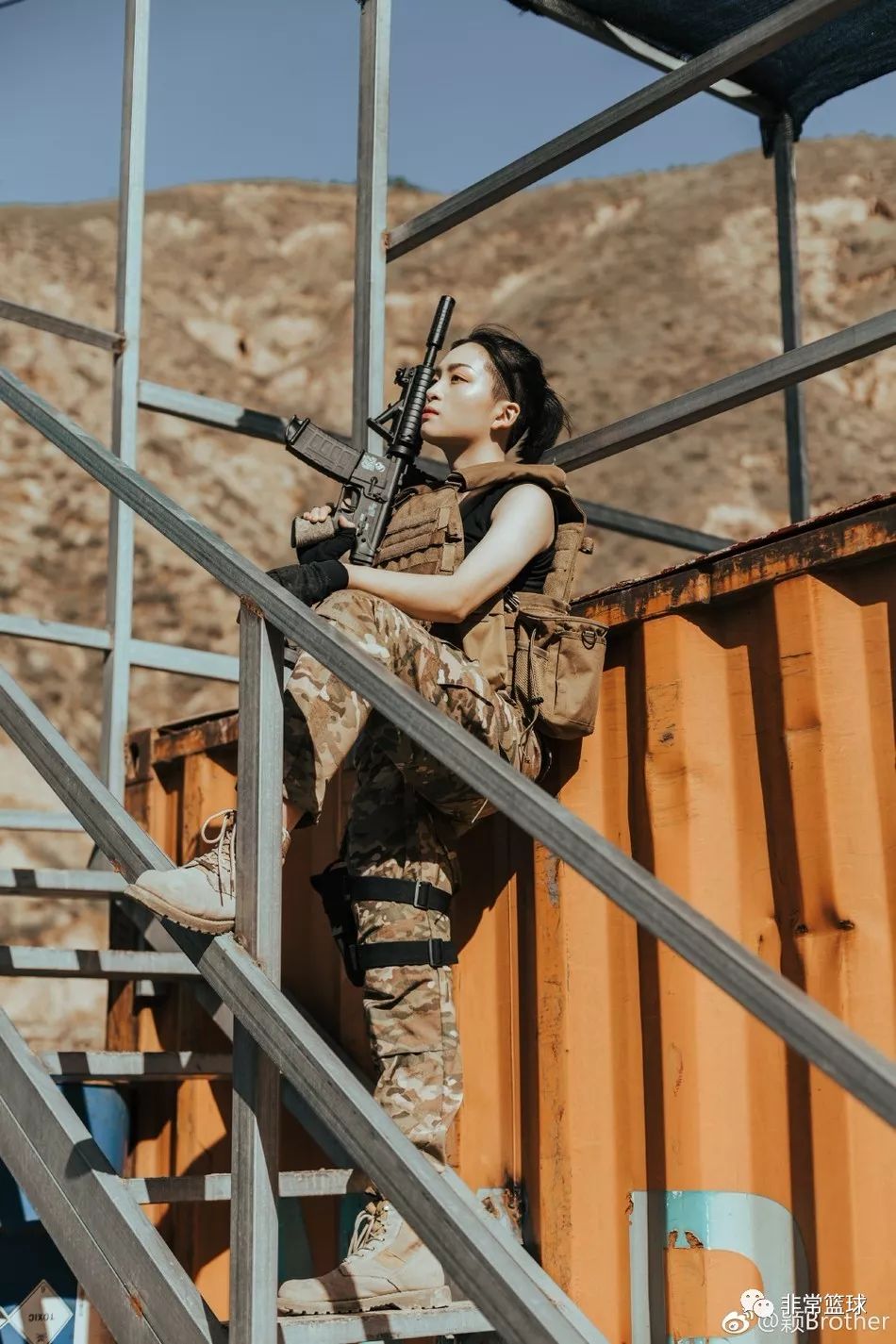 知名女街球手@颖brother来自兰州!