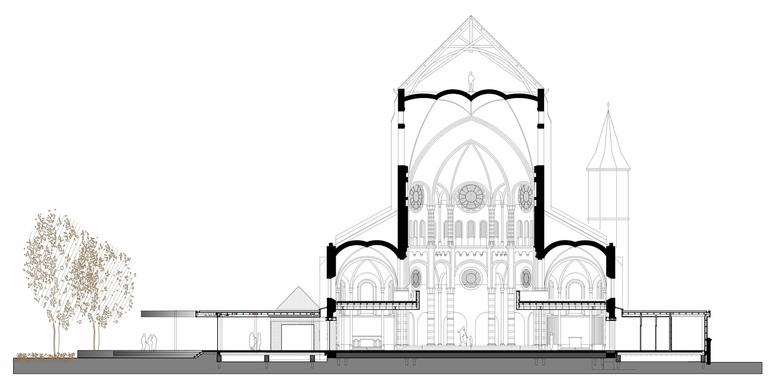 历史感与当代融合共存的教堂改造