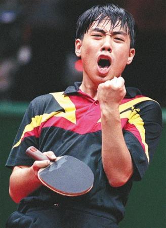 陪国乒战东京 刘国梁回来了