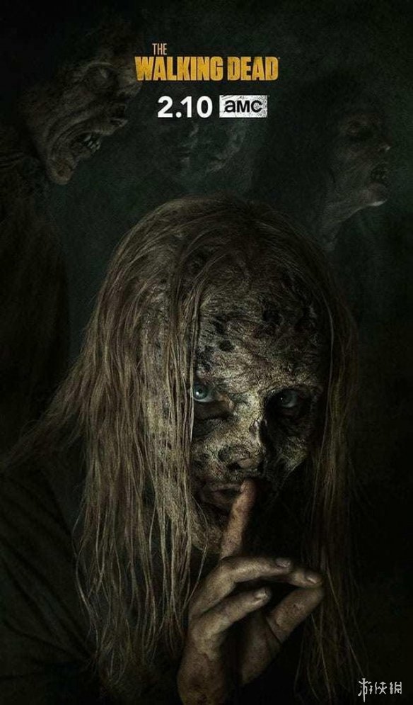 《行尸走肉》第九季新海报 低语者领袖戴死人脸面具