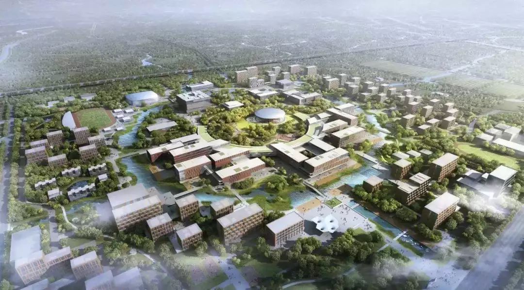 ▲西湖大学效果图。