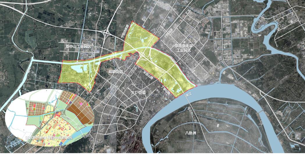 大厂-八卦洲生态廊道规划出炉,这些地方将动迁