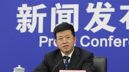 生态环境部自然生态保护司司长崔书红 来源:生态环境部微博有媒体问