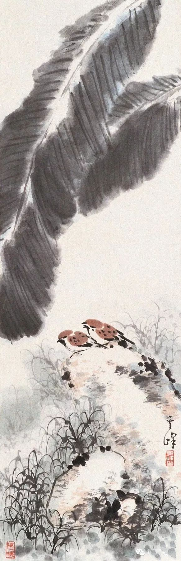 名家画的小麻雀你喜欢那一只