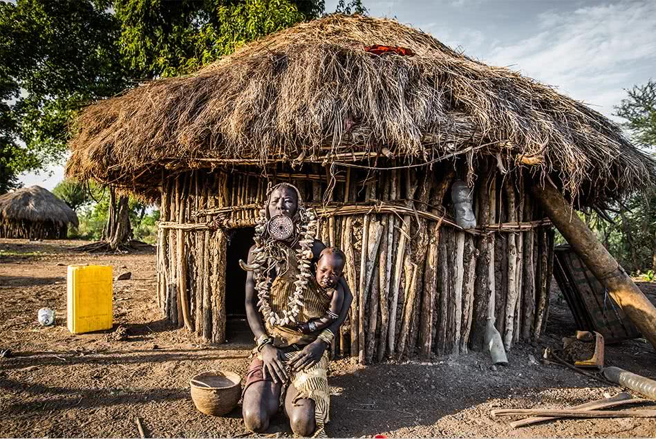 西非霍霍埃部落图片