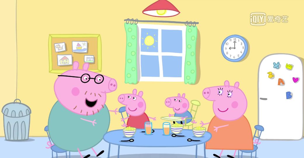 小猪佩奇确认过眼神做最精致的社会人儿