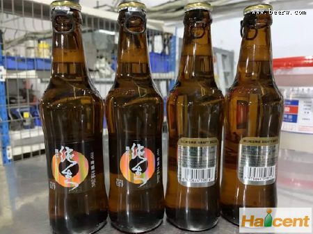珠江啤酒新品种298ml拉环盖97纯生成功生产