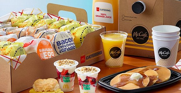 Mcdonald‘s breakfast catering