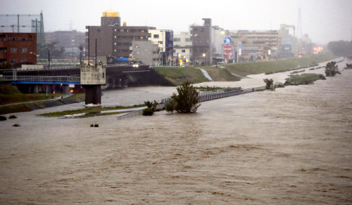 多摩川 氾濫