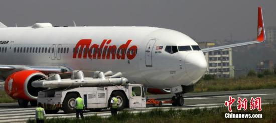 资料图：马印航空公司（Malindo Air）客机。 中新社记者 张晨翼 摄