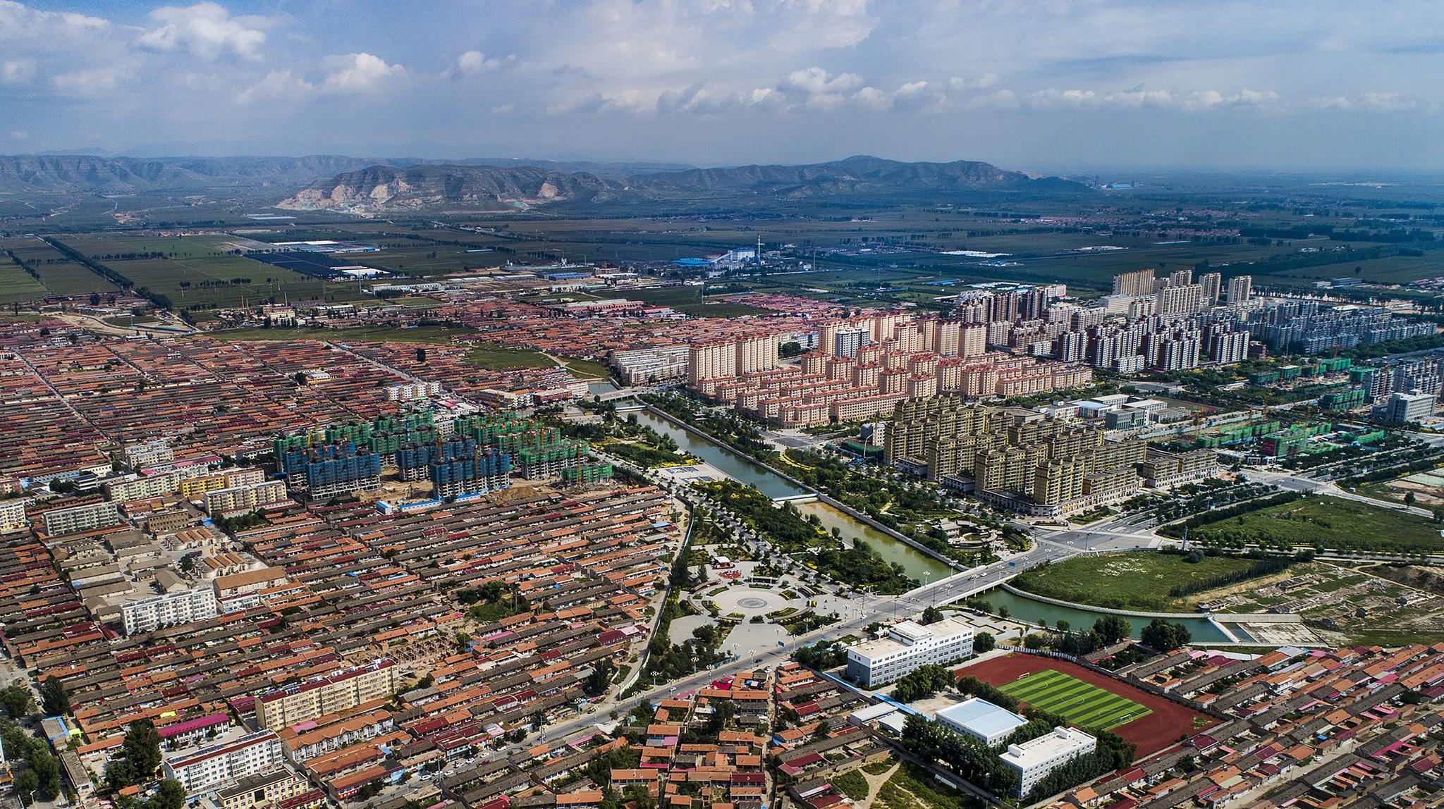 塞上小城风光美